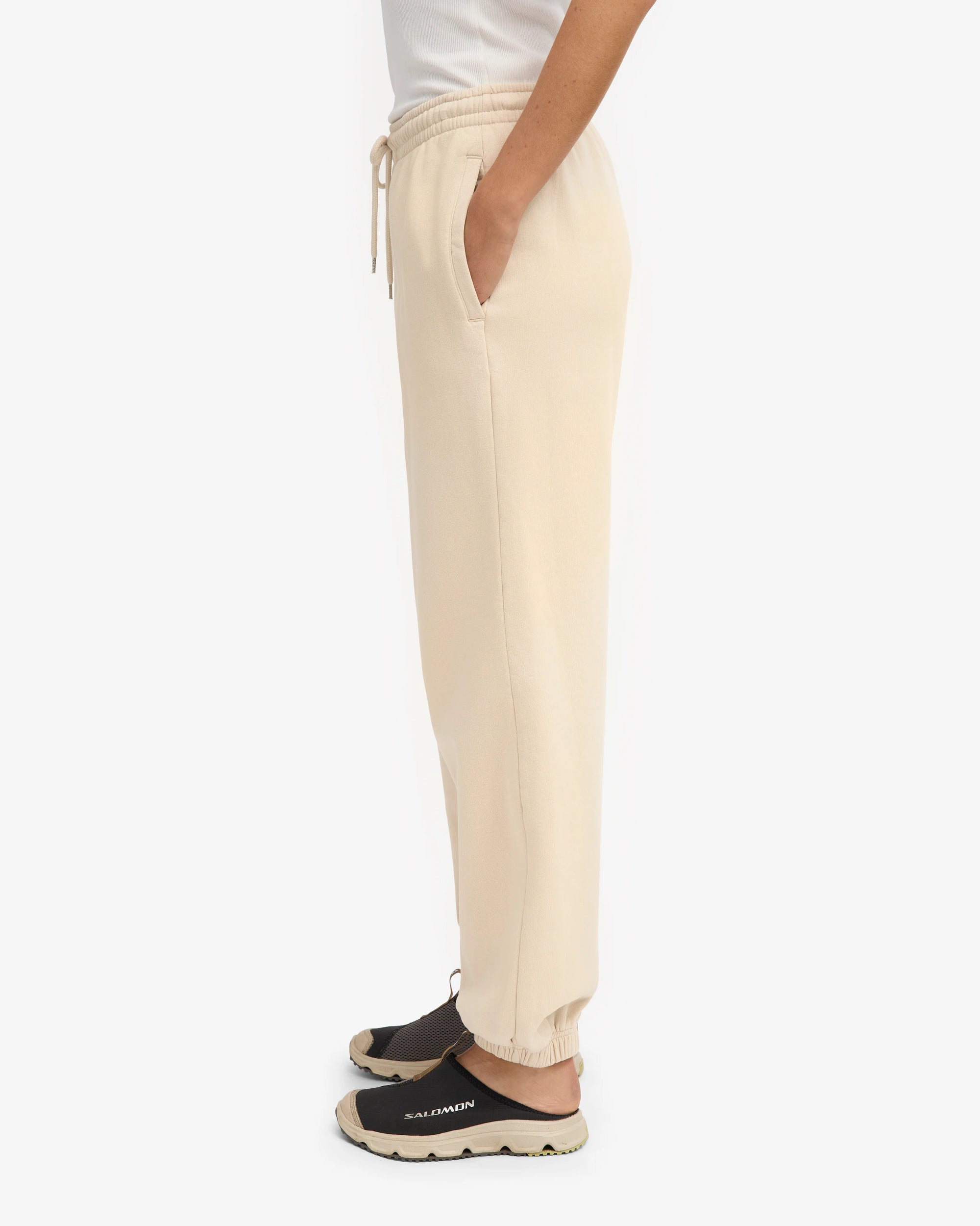 SWEATPANTS- IVORY