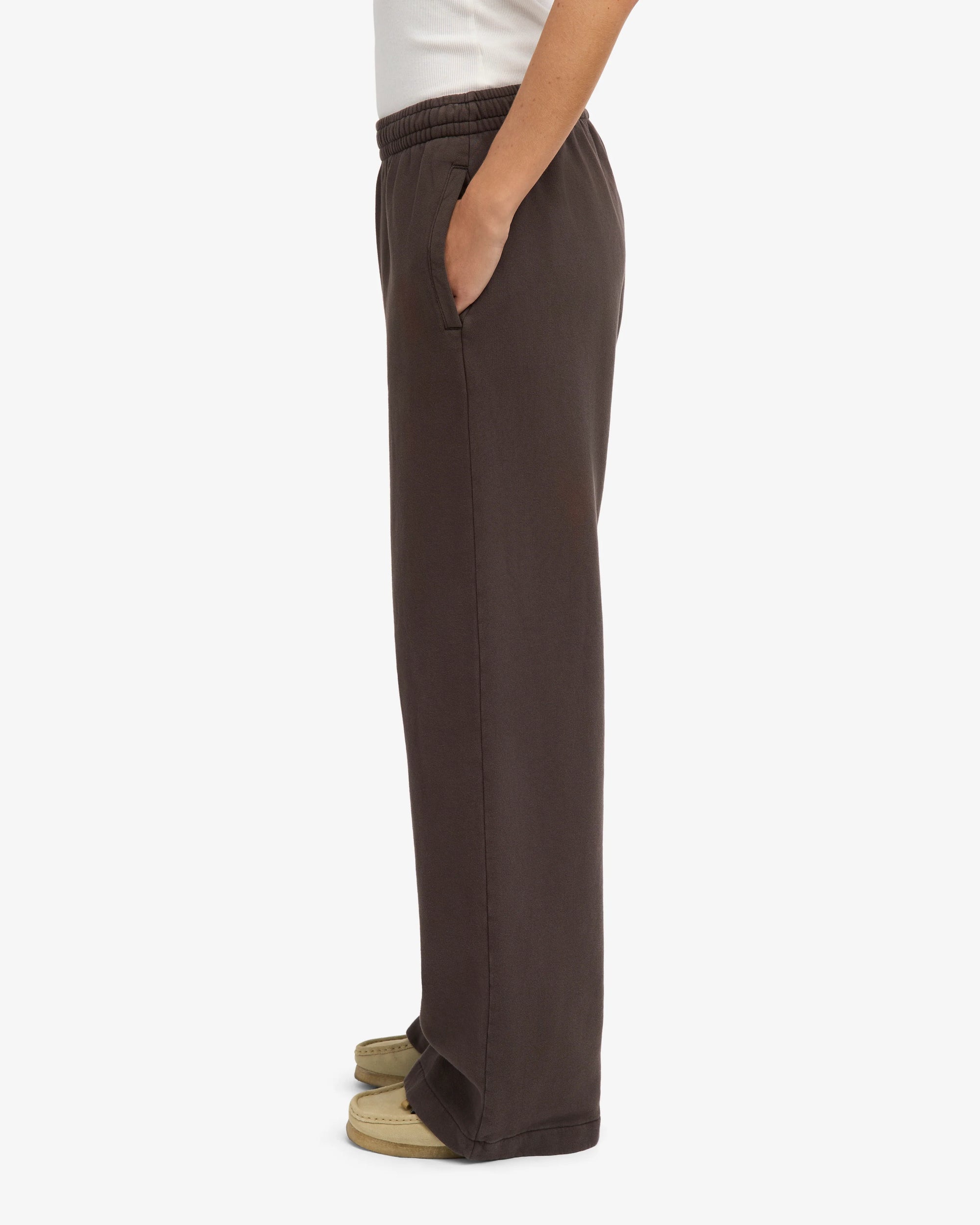 Straight Sweatpants- Coffee Brown