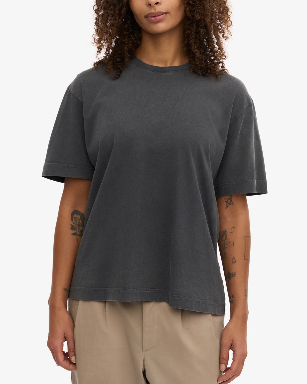 OVERSIZED T-SHIRT - FADED BLACK
