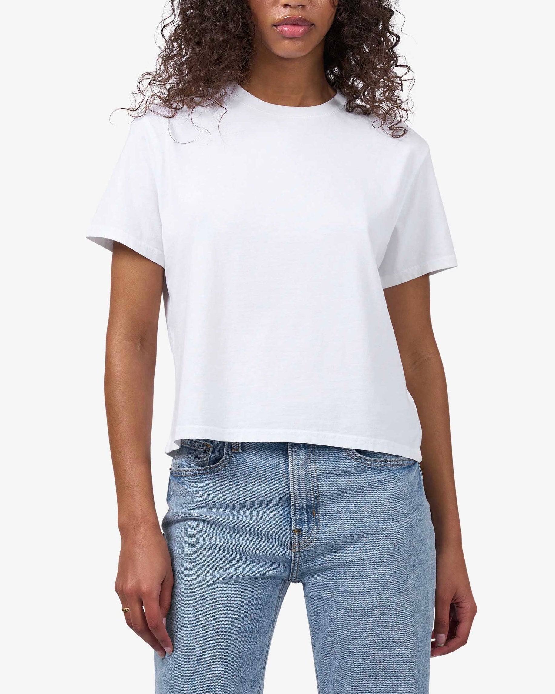 BOXY CROP - WHITE