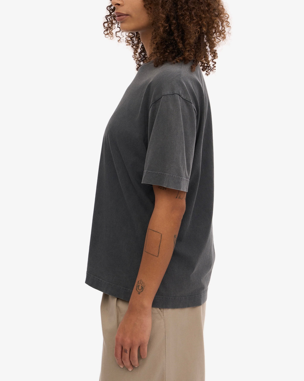 OVERSIZED T-SHIRT - FADED BLACK
