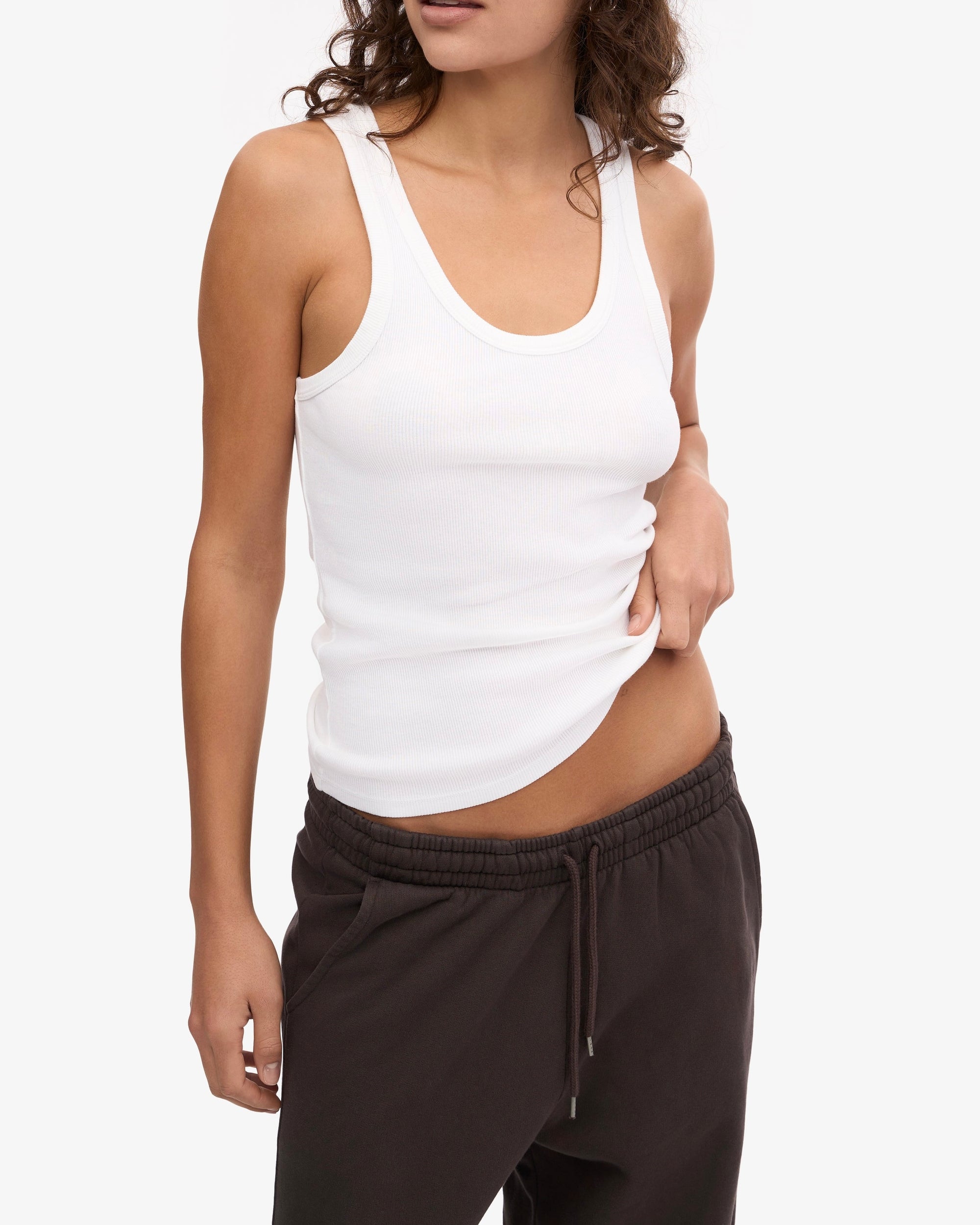 RIB TOP - WHITE