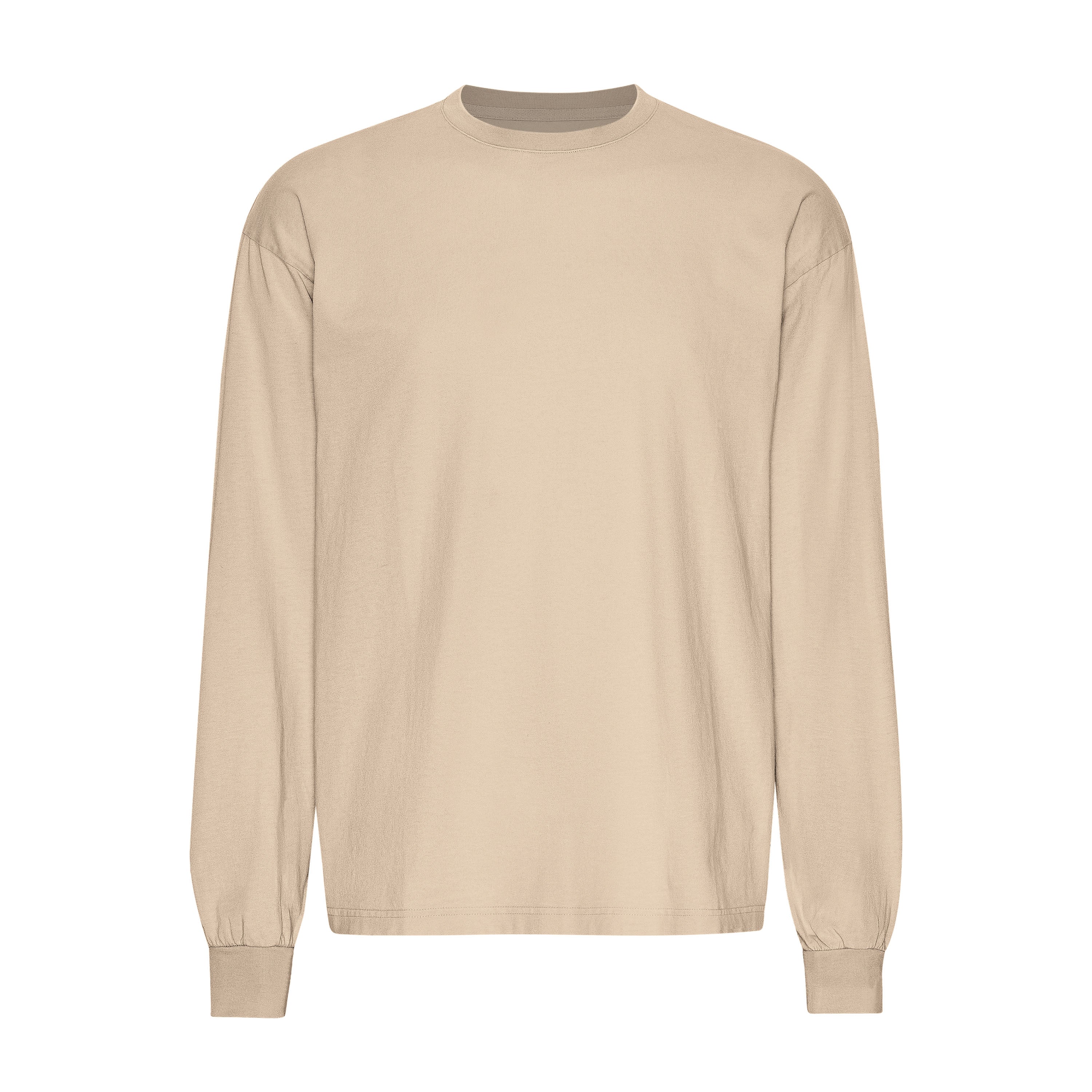 OVERSIZED LS T-SHIRT - HONEY