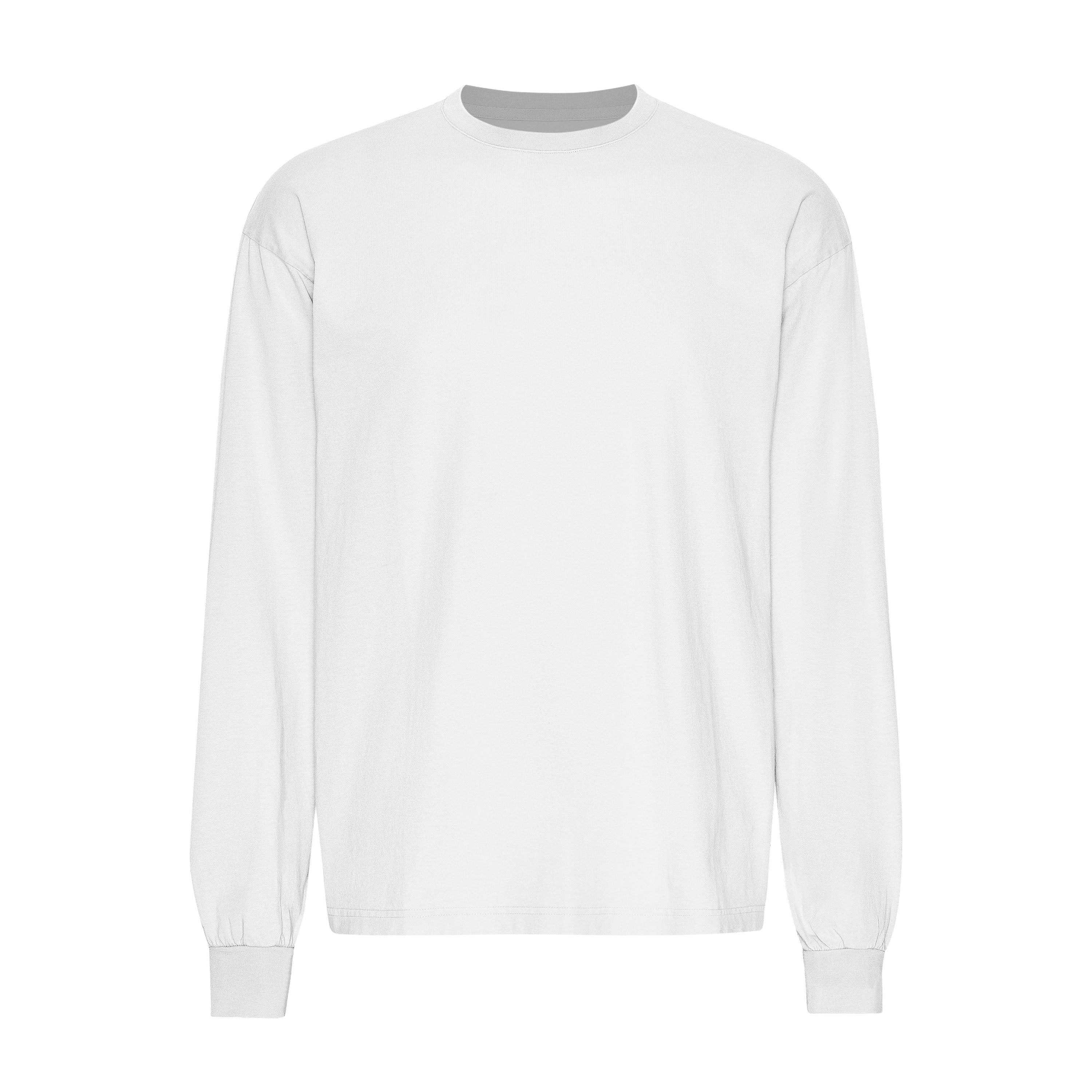 OVERSIZED LS T-SHIRT - WHITE