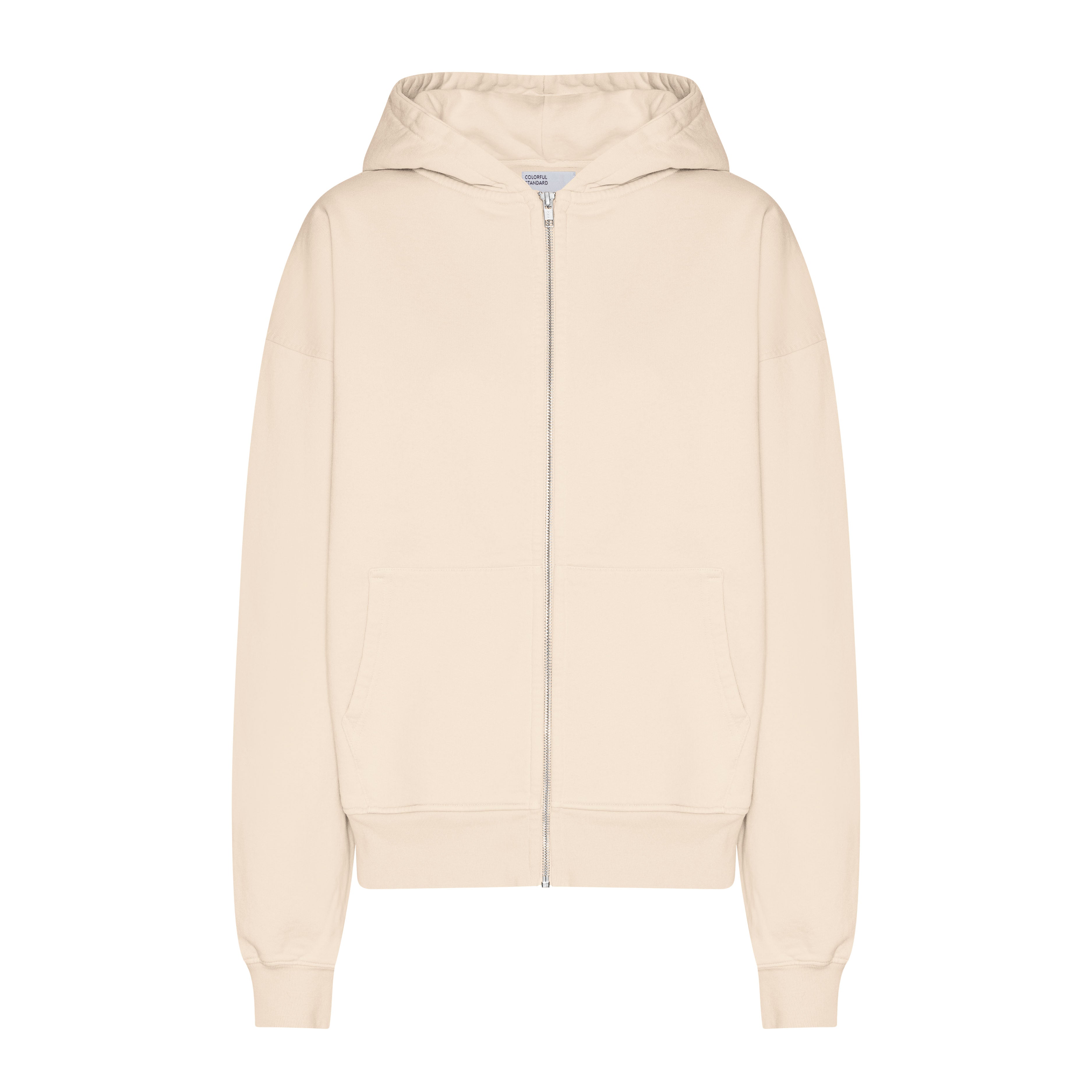 ZIP HOOD - IVORY