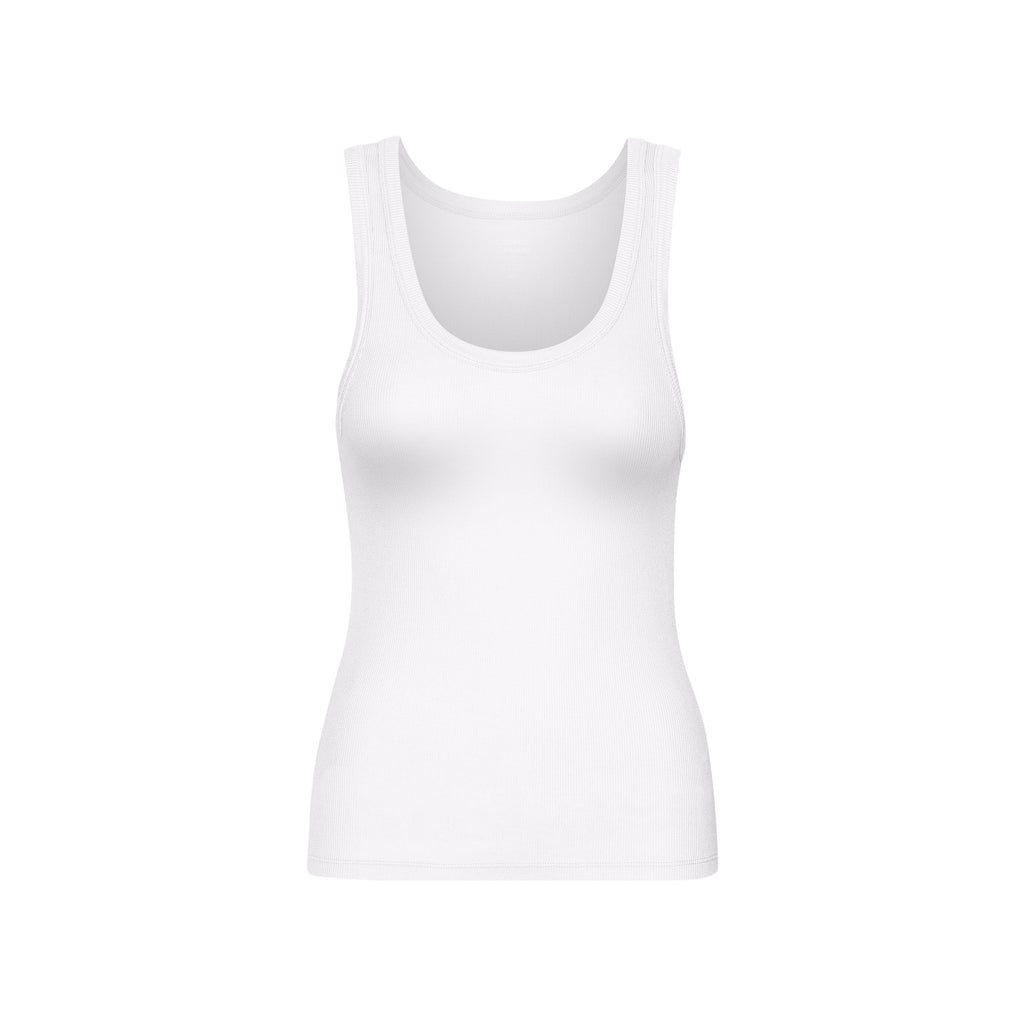 RIB TOP - WHITE