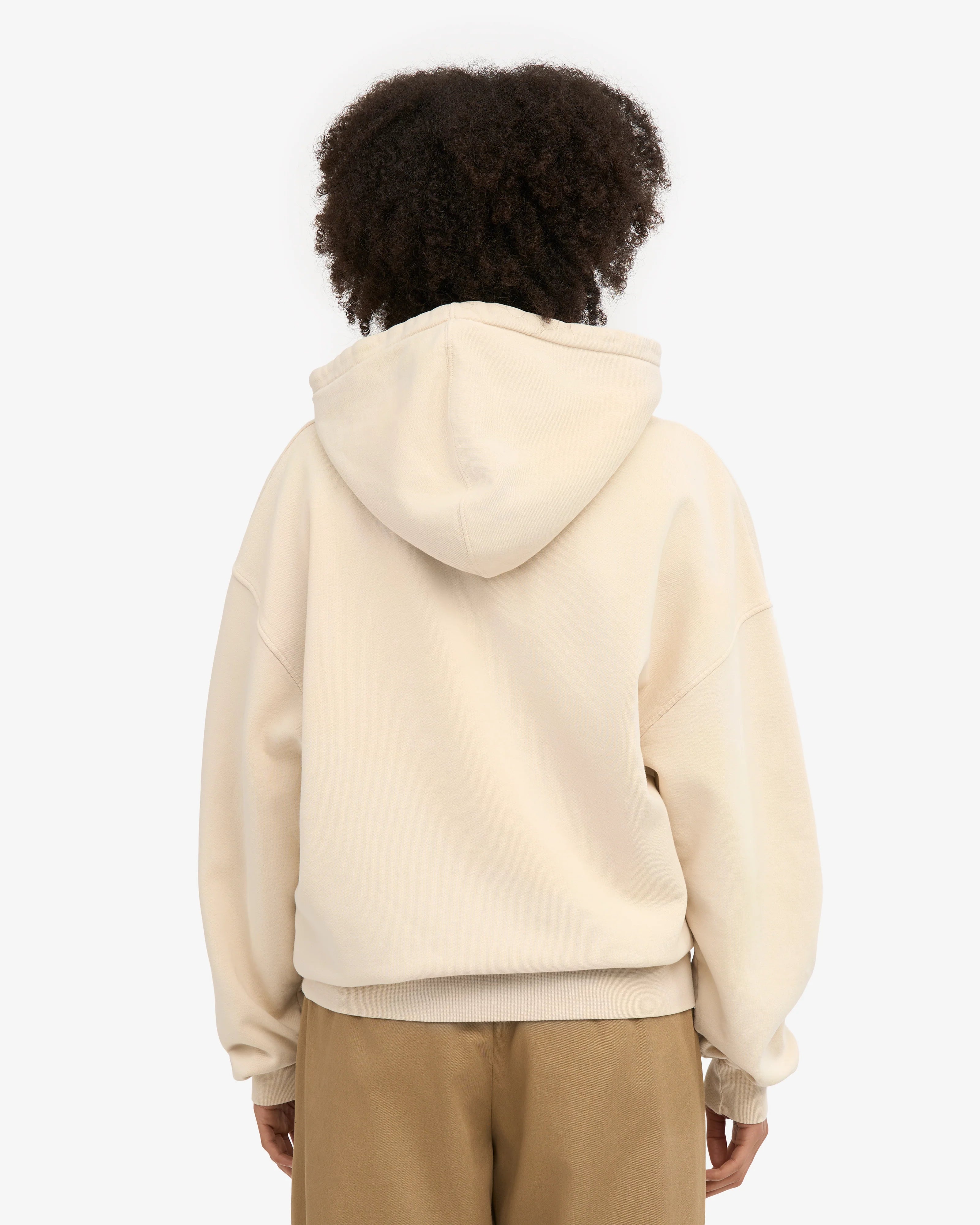 ZIP HOOD - IVORY