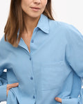 OVERSIZED SHIRT - SEASIDE BLUE